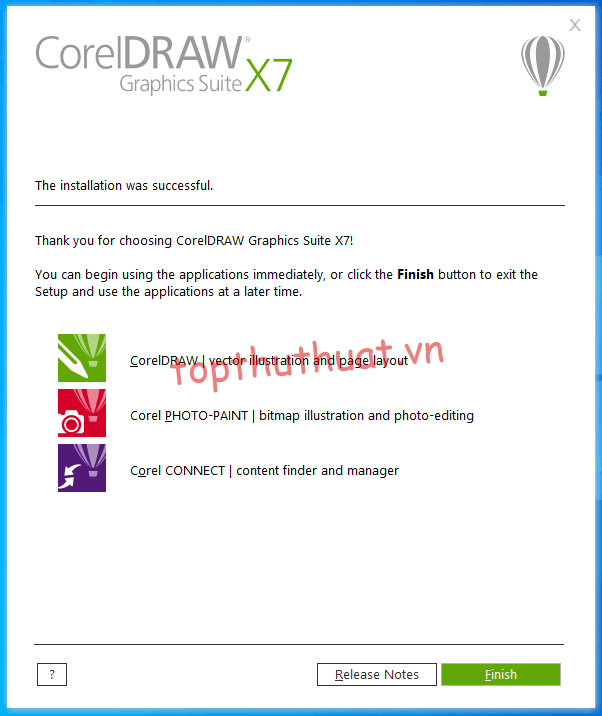 Các bước Download CorelDraw X7 nhanh chóng