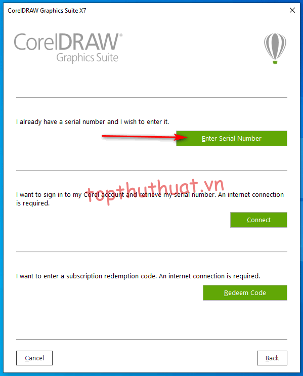 Download CorelDraw X7 dễ dàng 