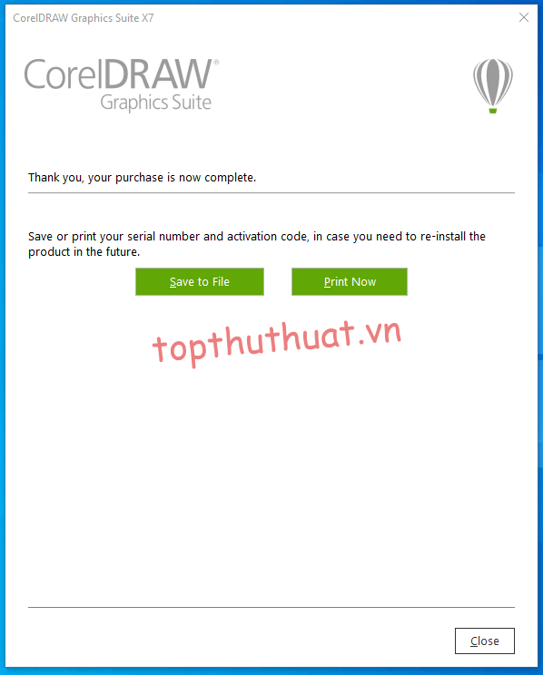 Cài đặt Download CorelDraw X7