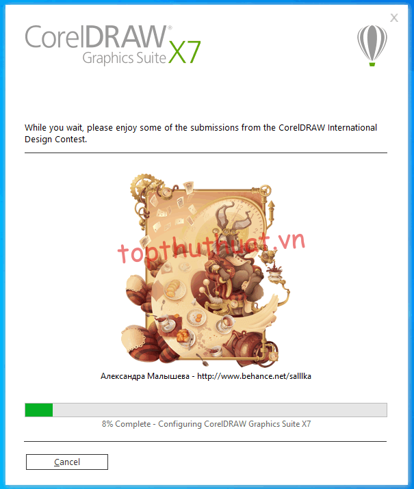 Các bước Download CorelDraw X7