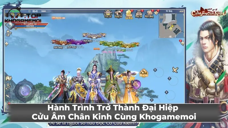 Phát triển nhân vật Cửu Âm Chân Kinh