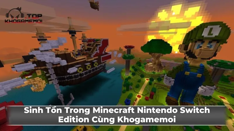 Cộng đồng và cập nhật Minecraft: Nintendo Switch Edition